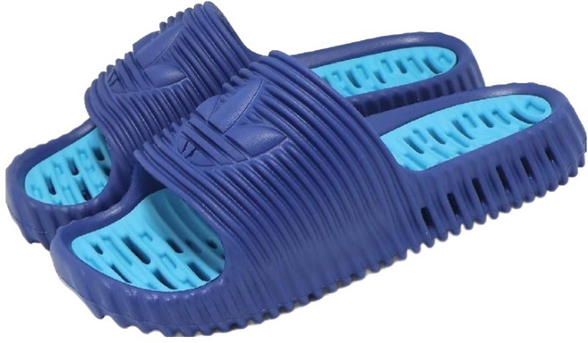 adidas 愛迪達 男女款 ADILETTE 25 拖鞋 JH5517, 藍色, 27.5cm