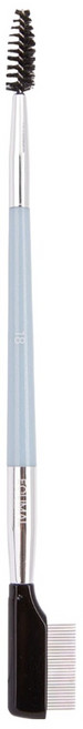 EQUMAL Easy Brush AA 18號 雙頭眼妝刷, 1個, 藍色
