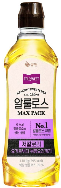 트루스위트 알룰로스 맥스 팩, 1.18kg, 1개