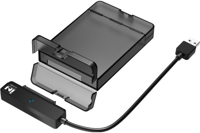 인네트워크 2.5인치 SSD / HDD USB3.0 to SATA 변환 컨버터 + 하드케이스 IN-325BX