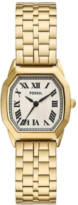 FOSSIL Harlow 復古八角大三針女錶 ES5361 27mm