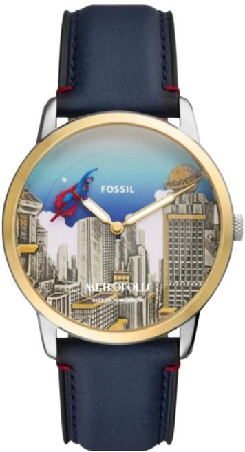 FOSSIL 手錶 Superman 超人再起聯名款 LE1208SET