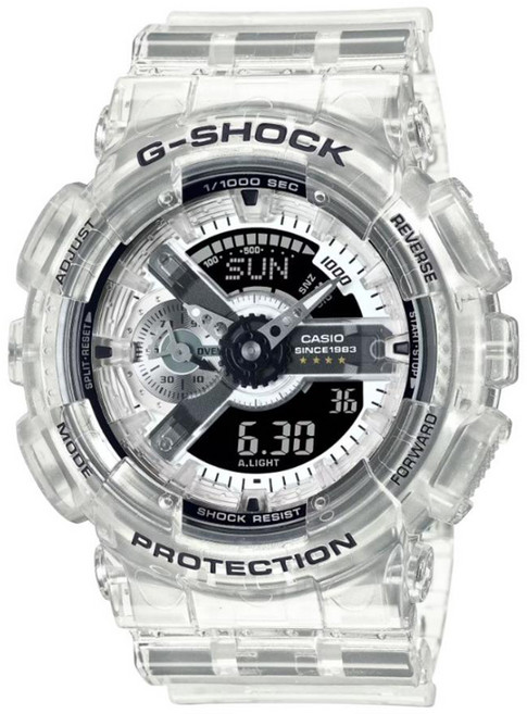 CASIO 卡西歐 G-SHOCK 40周年Clear Remix系列 休閒腕錶 GA-114RX-7A