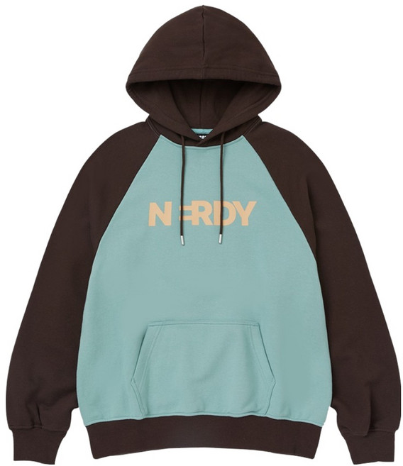 널디 남녀공용 래글런 후디