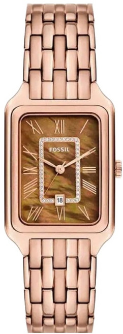 FOSSIL Raquel 復古女伶 棕影流光 羅馬數字女錶 ES5323 26mm