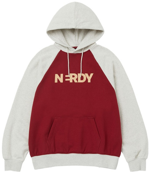 널디 남녀공용 래글런 후디