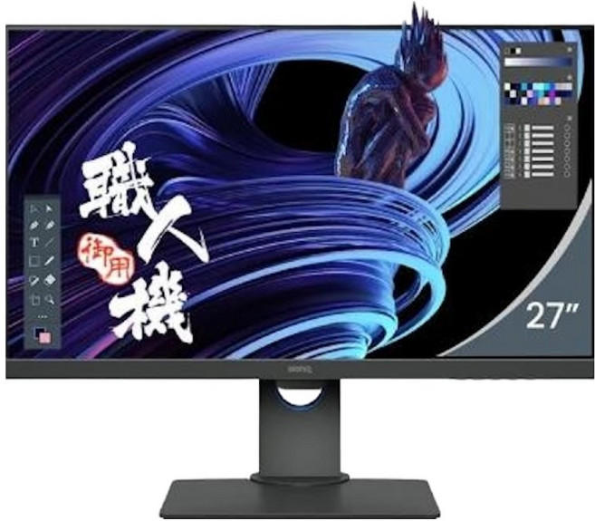 BenQ 明基 IPS 2K 廣色域專業設計繪圖螢幕, PD2705Q, 27吋
