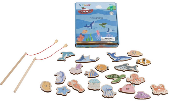 하이판다 자석 낚시놀이, 혼합색상, 1개