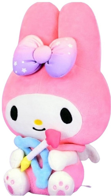 KHTOY 三麗鷗 邱比特系列 美樂蒂絨毛玩具 16吋, 粉色, 1個