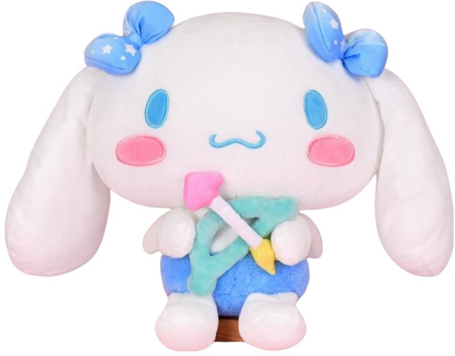 KHTOY 三麗鷗 邱比特系列 大耳狗絨毛玩具 16吋, 白色, 1個