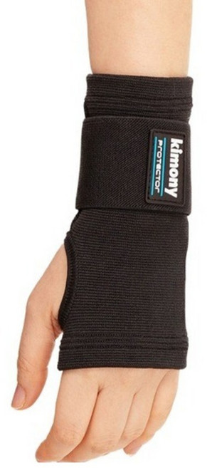 키모니 네오맥스 서포터 엄지형 손목 보호대 KNP7100, 1개, 블랙