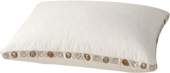 Home of flowers 繁花之家 大豆纖維舒彈抗菌枕, 1個, 白色