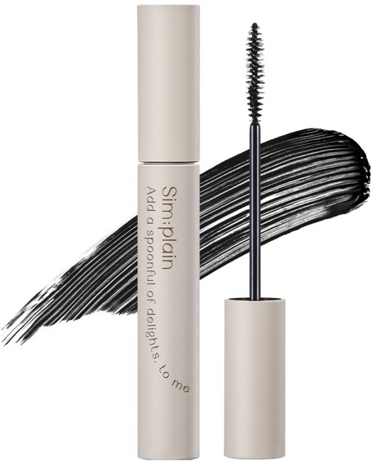 심플레인 슬림 마스카라, 01Black, 1개