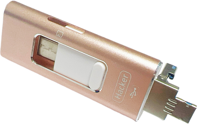 台灣 HACKER 多功能手機隨身碟, 1個, 256GB