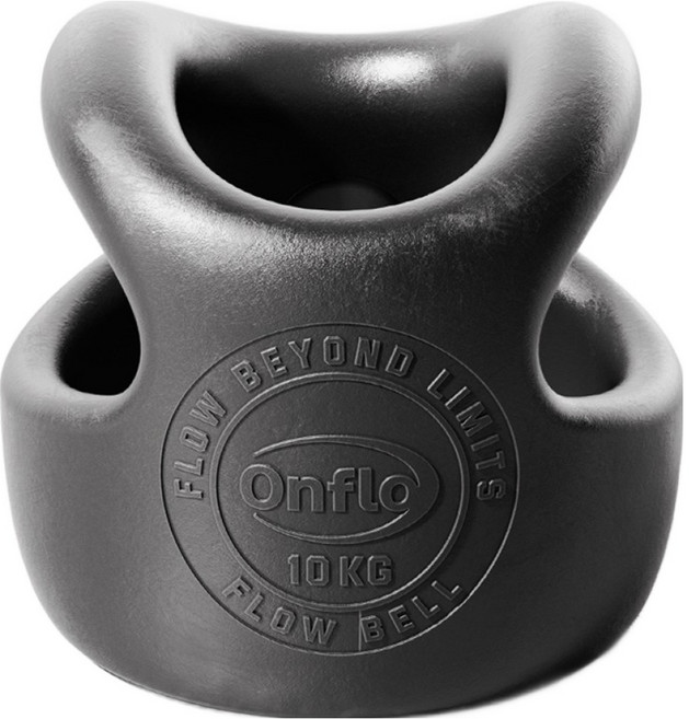 온플로 플로우벨 덤벨 케틀벨, 블랙, 10kg, 1개