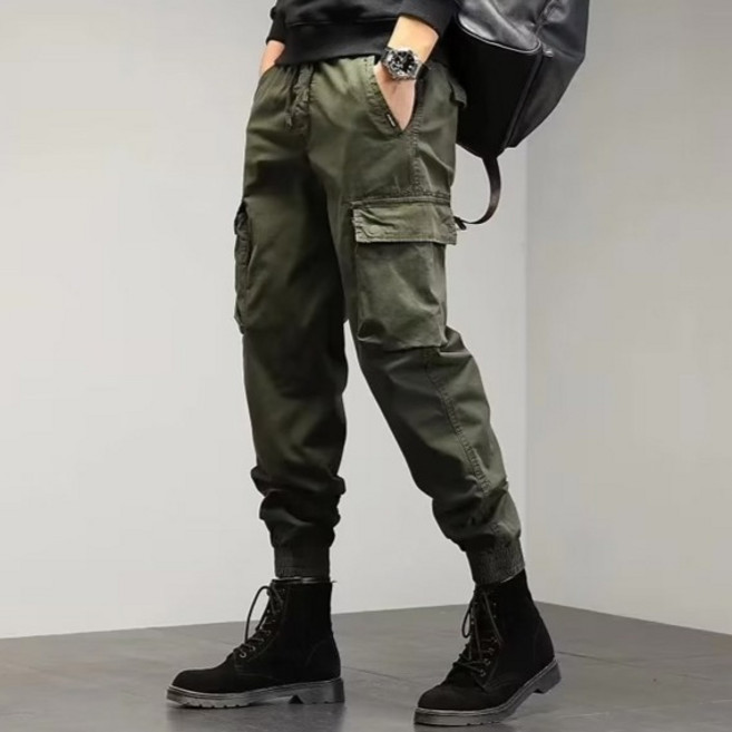 구디프 남성용 스트릿 다포켓 워크웨어 조거 카고 팬츠