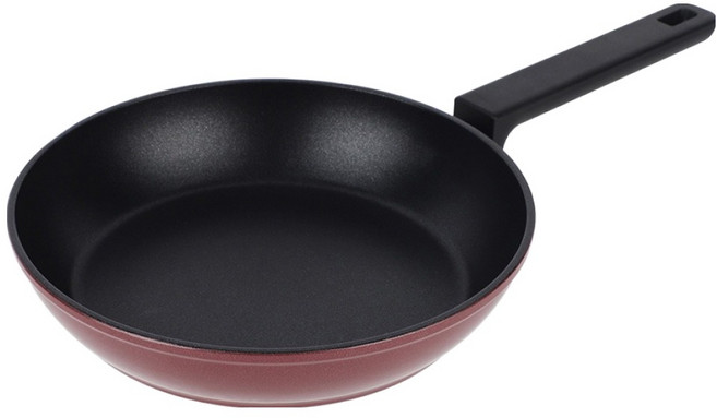 BRK Germany 電磁爐延伸系列 櫻桃紅平底鍋, 1個, 24cm