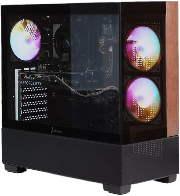 Jooyon 2025 Counter D6 Core i5 Intel 第12代 GeForce RTX 4060 Ti, Free DOS, 黑色, 16GB, 512GB, D624F46T-B