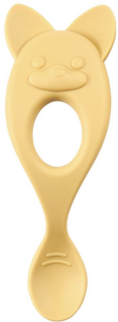 마더케이 허그 자기주도 동물친구 스푼 FOX, 1개, 레몬