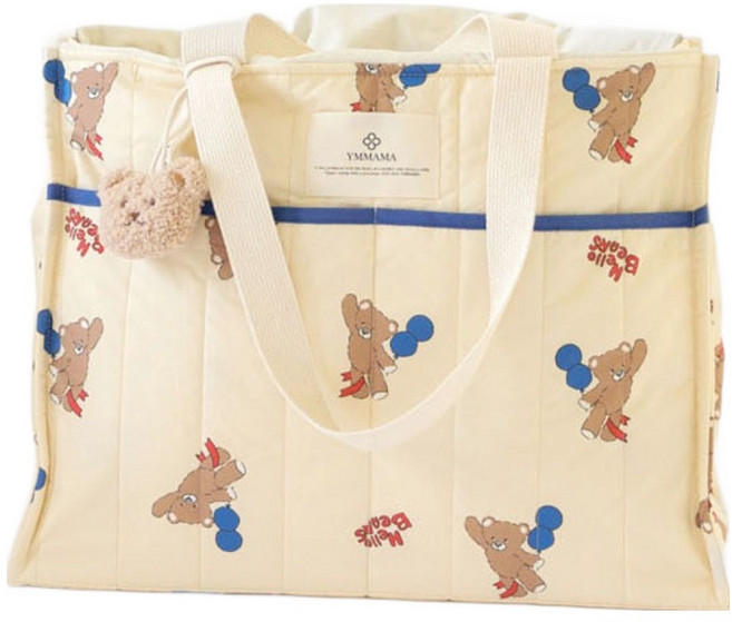 와이엠마마 더블빅윰백 기저귀가방, 벌룬베어