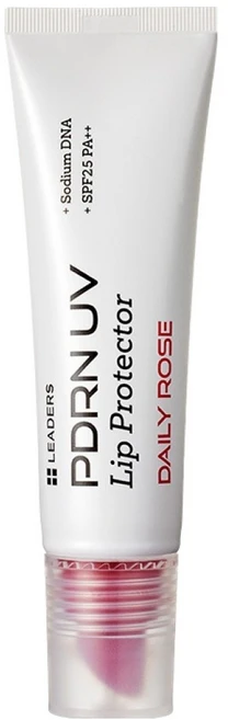 리더스 PDRN UV 프로텍터 립글로스 SPF25 PA++, 데일리로즈, 10ml, 1개 - 쿠팡