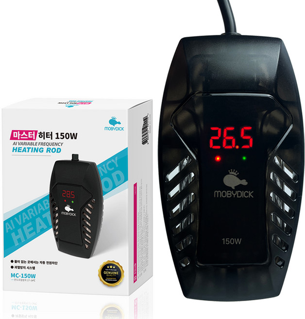 모비딕 마스터 수족관 히터 MC-150W, 1개