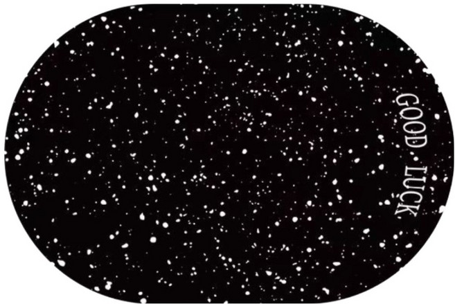 봄담다 규조토 발매트, 블랙, 1개