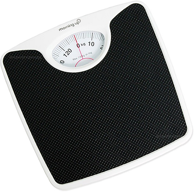 모닝업 뉴 아날로그 체중계, DY-925S, 블랙앰보, 1개