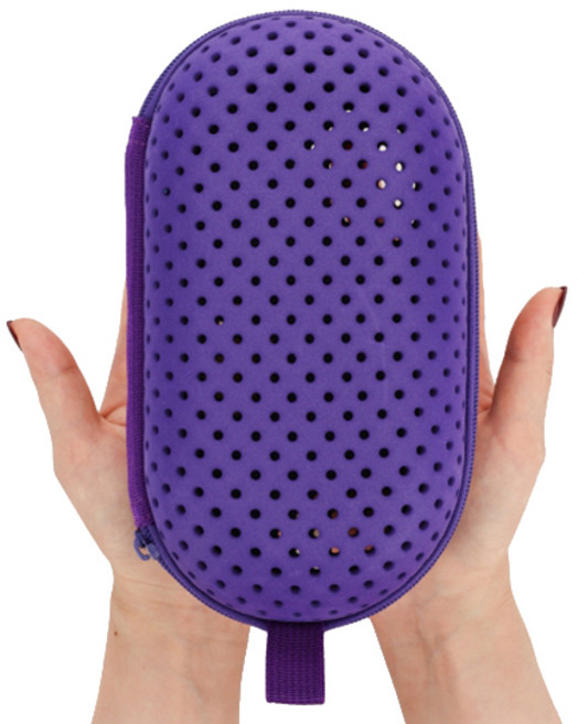 다이빙 마스크 지퍼가방 케이스 AQSG0030, 바이올렛, 1개