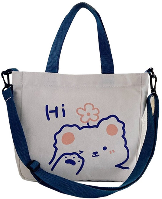 뷰레이터닷컴 줄리 캔버스 숄더 에코백