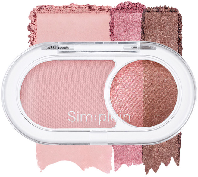 Sim plain GLIM ON EYES, 1個, 01 木槿花月