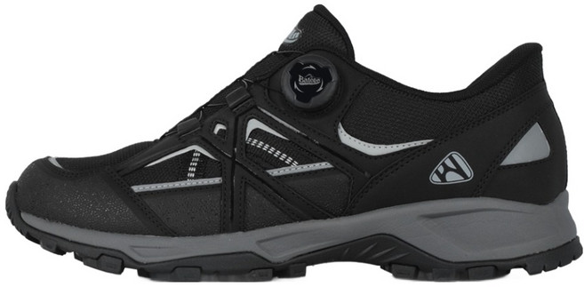 바로인 남성용 블랙스톤 발편한 다이얼 트레킹슈즈