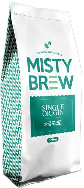 미스티브루 브라질 싱글 오리진 원두, 홀빈(분쇄안함), 500g, 1개