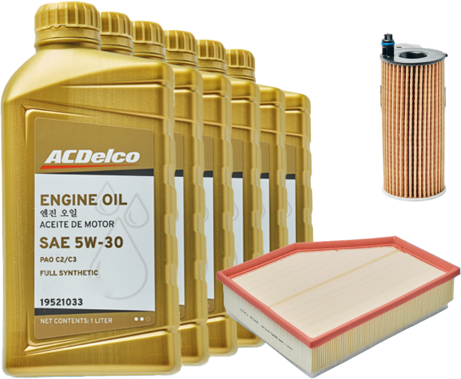에이씨델코 PAO C2/C3 5W-30 엔진오일세트 출장교체, 1세트, BMW, X3 G01 20d 경유