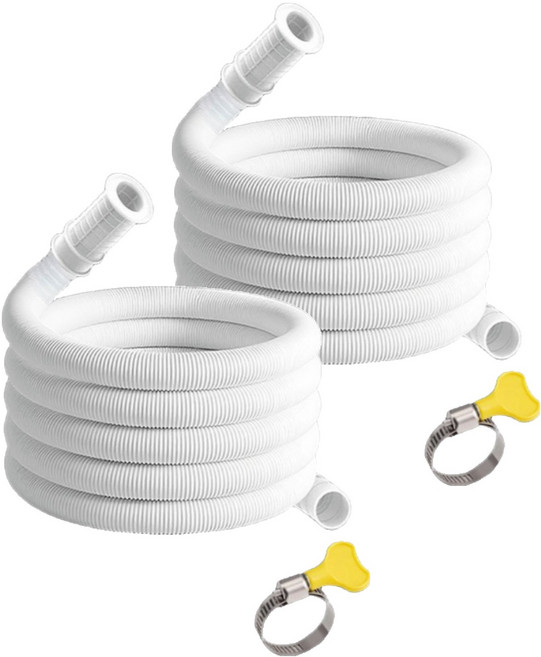 Potenkit 加厚冷氣排水管 16mm x 5m + 固定夾套組, 單一商品, 2套