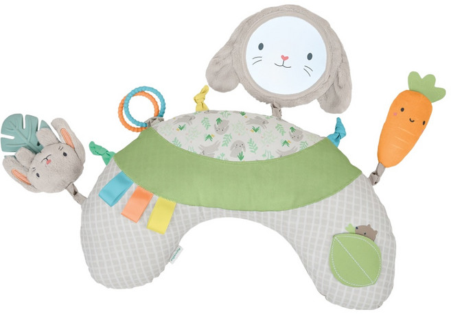 인지뉴이티 유아용 터미타임 토끼 쿠션, 혼합색상, 1개