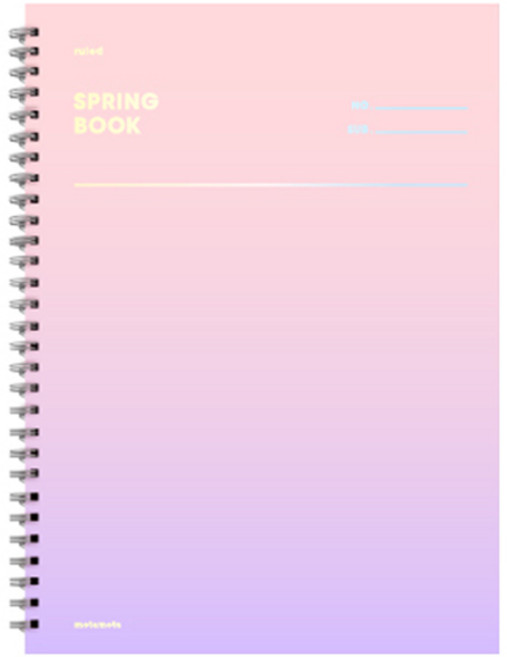 모트모트 스프링북 스퀘어드 노트, 드림캐처, 1개