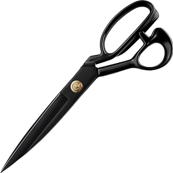 OON 절삭력 좋은 전문가용 원단 재단 가위, 1개, 혼합색상