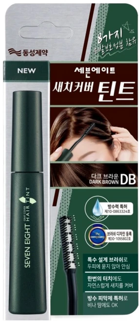 세븐에이트 새치커버 틴트 15ml, 다크 브라운, 1개 - 쿠팡