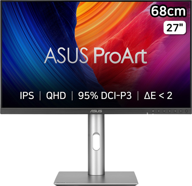 ASUS 華碩 QHD ProArt Display 螢幕, PA278CFRV, 68.5cm