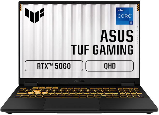 에이수스 2025 TUF 게이밍 A14 코어i7 인텔 14세대 지포스 RTX 5060, 예거 그레이, 1TB, 16GB, Free DOS, FX608JMR-QT040