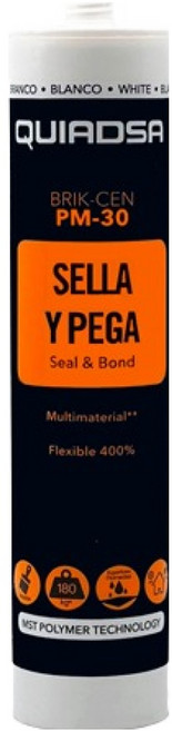 퀴아사 베란다 옥상 바닥 창틀 내외벽 강력접착 하이브리드 방수 실리콘 회색 PM30, 1개