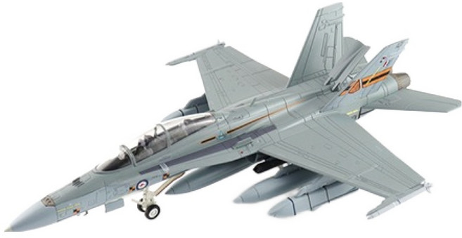 하비마스터 레프리카 1/72 F/A-18B 호넷 전투기모형 HM419928, 그레이, 1개
