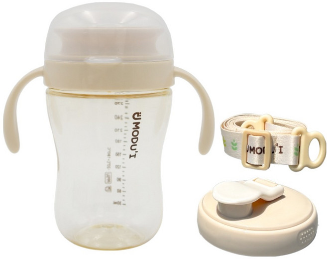 블루마마 유아용 올인원 주도컵, 300ml, 1개, 아이보리