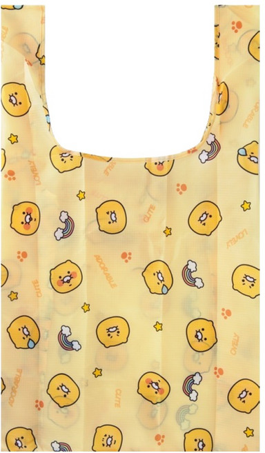 폴딩 장바구니, 옐로우, 1개