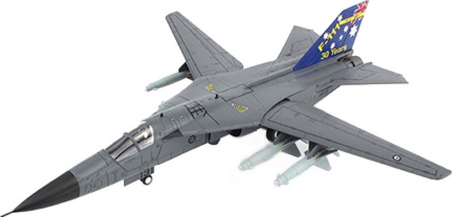 하비마스터 레프리카 1/72 F-111C 피그 1973-2003 전투폭격기모형 HM421709, 혼합색상, 1개