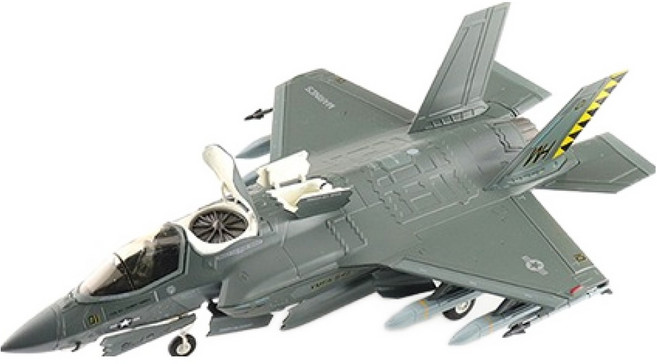 하비마스터 레프리카 1/72 F-35B 블랙 데스 2023 전투기모형 HM420719, 블랙 + 그레이, 1개