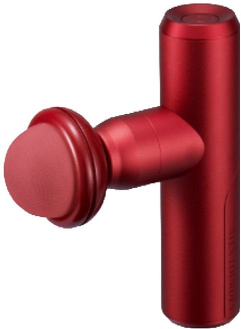 日本 ATEX Lourdes MINI220口袋型不求人筋膜按摩槍 超輕量 220g AX-HX336, 辣椒紅