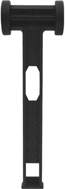 야외용 초경량 휴대용 플라스틱 망치 BRP909, 블랙, 1개