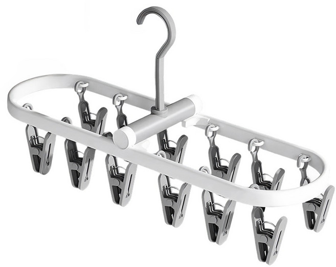 피닛앤피킷 접이식 빨래집게 건조대 12클립